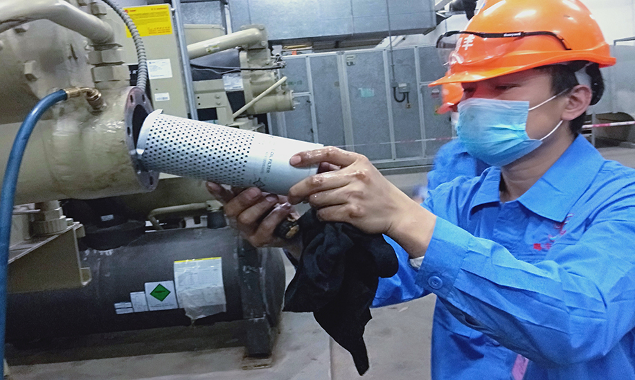 中央空调系统维保的清洗方案